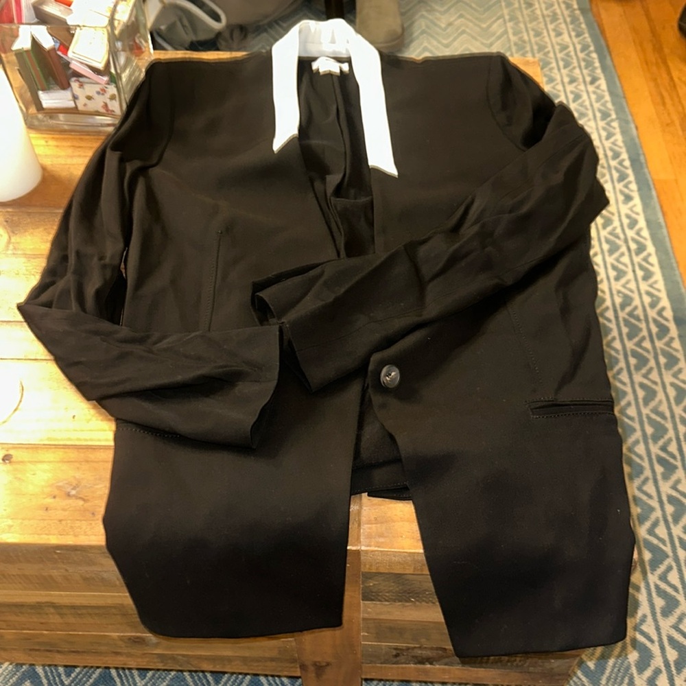 Helmut Lang blazer with white detail